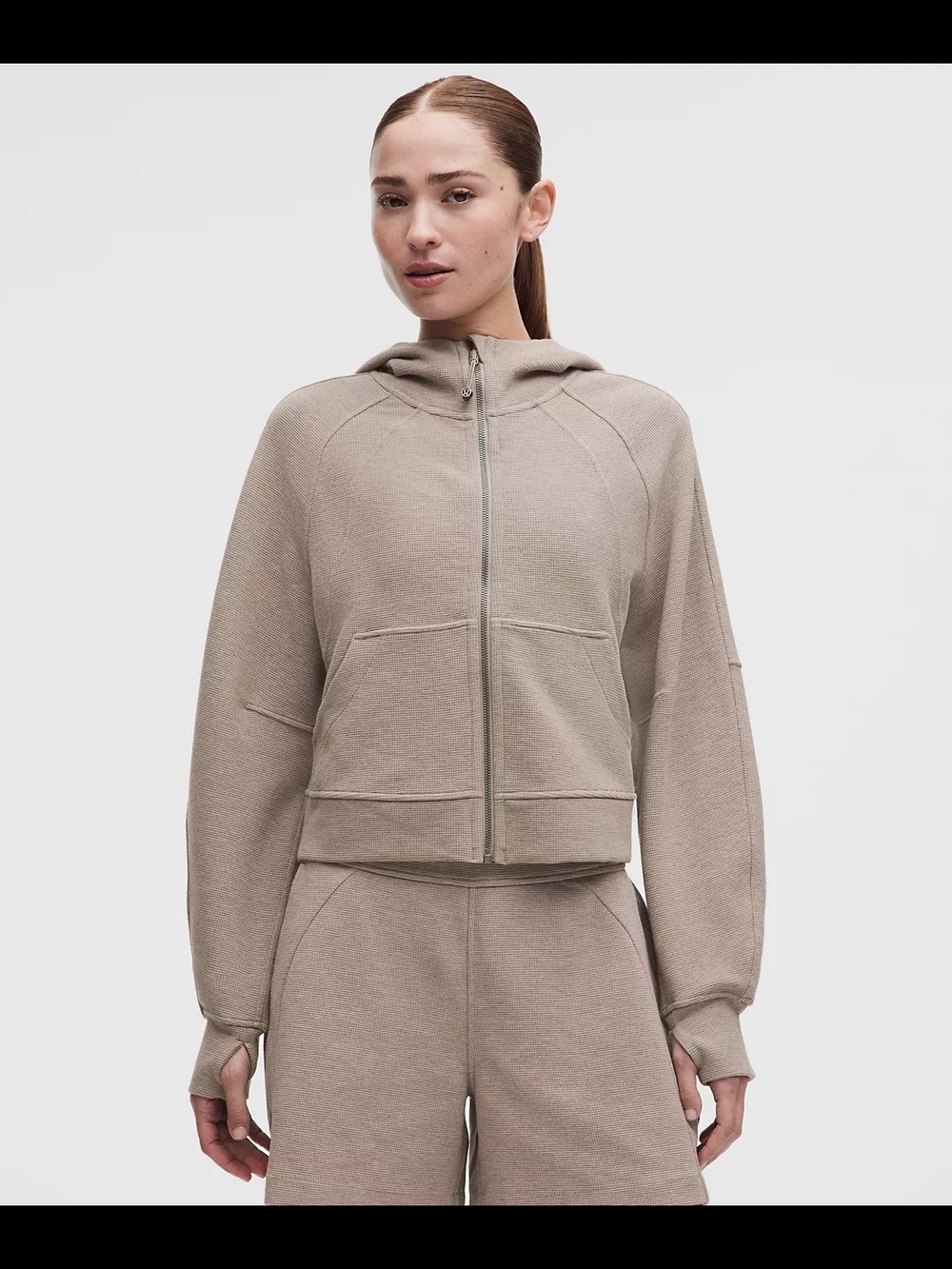 Scuba Oversized Full-Zip Hoodie

Waffle In Heathered Warm Ash Grey